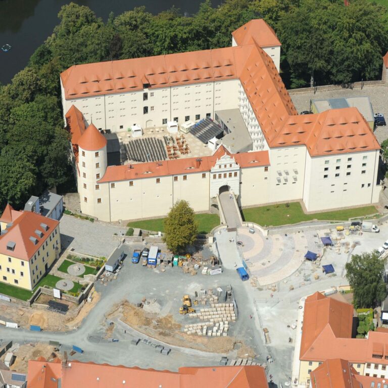 Luftbild Schlossplatz